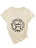 Talla Grande 100 kg Estilo High Street Americano Estampado de Letras Holgada Adelgazante Manga Corta Camiseta para Mujer Verano Cuello en V Top