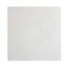 Tablero de lana mineral a medida tablero absorbente de sonido material para techos construcción de ingeniería techo de lana mineral ignífugo a prueba de humedad venta al por mayor