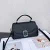 Bolsa de Couro Togo Genuíno Camada Superior Retro Simples Personalizada para Mulheres, Fashion, Casual, Versátil, Elegante, Bolsa de Mão e Bolsa de Ombro de Couro Genuíno