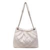 Bolsa de Basura Axila Bolsa Grande para Mujer 2025 Nueva Moda Otoño e Invierno Bolsa de Viaje Gran Capacidad Bolso de Hombro con Cadena