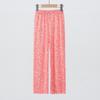 24 verano nuevo pantalones de pierna ancha para niños plisados shake pantalones de pijama para el hogar niñas pequeñas y medianas Playa pierna ancha pantalones rectos