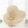 Nuevo Sombrero Plegable Verano Mujer Protector Solar Coreano Protector Solar Sombrero de Sol Ala Ancha Playa Cuatro Estaciones Sombrero Fresco Cubeta