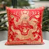 Funda de Almohada Estilo Hogareño Chino Cojín Bordado Chino Almohada Bordada de Seda Almohada para Coche Funda de Almohada Venta al por Mayor
