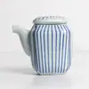 Conjunto de Potes para Tempero de Sushi Cerâmica Japonesa Utensílios de Mesa Pote para Temperos/Garrafa de Vinagre Garrafa de Molho de Soja Pote de Vinagre Pote de Óleo Pote para Molhos