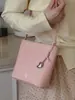 Bolso Estampado Lichi para Mujer 2026 Nuevo Primavera de Alta Gama Moderno Bolso de Hombro para Viajes Cotidianos Cruzado Bolso Cubo