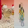 Colgante de oro de perro canela 999 de oro puro, cordón de oso violento serie Sanrio, regalo promocional de tienda de oro