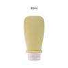 Botella vacía de silicona para viaje, portátil, para uso en exteriores, para cosméticos, gel de ducha, crema de manos, champú, exprimible.
