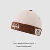 Moda Estilo Chino Sombrero de Bebé Sombrero de Piso Carta SUNNY Primavera Niños de 1-2 Años Sombrero de Calabaza Sombrero de Moda