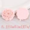 Accesorios para zapatos de agujeros DIY famosos en Internet flor de peonía rosa hebilla para zapatos haciendo funda para teléfono móvil accesorios de cuerda para horquilla