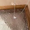 Colar Pingente Coração com Diamante Brilhante em Prata Esterlina S925 Kaiming para Mulheres, Acessório de Moda Versátil de Luxo Leve de Nicho Que Não Desbota