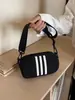 Nova Bolsa Pequena, Bolsa de Lona Tecido Oxford de Nylon, Bolsa para Câmera, Versátil e Fashionável Bolsa para Celular, Bolsa de Ombro Único Transversal, Tendência
