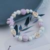 Jingdezhen Pulsera de Cerámica con Cuentas de Oso Nueva Creativa Accesorios de Viaje Literarios Frescos Pulsera Venta al por Mayor