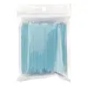 Atacado de fábrica Bastão de Cristal para unha broca de unha bastão caneta flor bastão de unha de cristal 100/saco empurrador de cutícula de dupla face