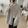Chaqueta Chaleco Casual con Cuello Alto para Mujer 2026 Primavera Otoño Nuevo Holgado Talla Grande Adelgazante Sin Mangas Chaqueta de Béisbol Top Mujer