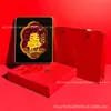 Novo ornamento de mesa 3D estilo chinês "Navegação Suave e Todos os Desejos Se Realizam", pintura cultural e criativa, veleiro, banhado a ouro, para presentes empresariais, atacado