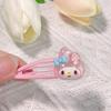 Lindo Sanrio Verano Transparente Pinza bb Kulomi Dibujo Animado Horquilla Estudiante Chica Dulce Playa Flequillo Accesorios para el Cabello