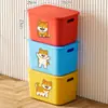 Caja de almacenamiento de artículos diversos, organizador de juguetes y aperitivos, para armario, sala de estar, escritorio, caja de almacenamiento de plástico