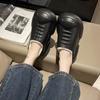 Pantuflas de Algodón Impermeables para Pareja Zapatos de Invierno para Mujer Nuevos Cálidos de Suela Gruesa Impermeables Bolsa de Zapatos de Algodón Luna con Atuendo de Invierno