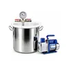 Máquina Desespumadora de Vacío Resina Epoxi Sellado al Vacío Desespumador Cubo Desespumador Pegamento AB Fabricación de Moldes de Silicona Cubo Desespumador de Vacío