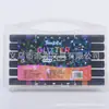 Caneta Marcadora Glitter de Ponta Macia Duas Cores, Marcador Iluminado, Caneta Marca-Texto Luminous Colorida, Gel para Pintura, Coloração de Diário DIY