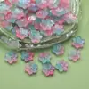 Acessórios Estéreo Flor Pequena Flor de Cerejeira Esmaltada 10mm Grampo de Cabelo Infantil Grampo de Cabelo DIY Acessórios de Joias com Contas da Dinastia Han