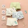 Roupa íntima infantil cueca boxer para meninos cueca boxer para meninos algodão tesouro de homem 5-12 anos roupa íntima para meninos não prende o bumbum