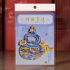 Celebridade da Internet Popular Série da Cidade de Nanjing Criativo Sucção Magnética Tendência Nacional Cultural e Criativo Viagem Comemorativa Metal Areia Movediça Ímã de Geladeira