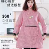 DropshippingAvental de Algodão com Manga Longa de Inverno para Cozinha, Cozimento, Avental de Trabalho, Roupa de Trabalho, 100% Algodão