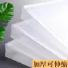 Saco ziplock Jieli pp espessado fosco a4/b5/a5/a6 saco de arquivo saco de arquivo saco com cordão tridimensional à prova d'água