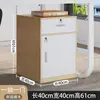 Archivero, gabinete de oficina de madera con cerradura, gabinete pequeño, gabinete de almacenamiento móvil, gabinete de cajones con ruedas, gabinete de almacenamiento para debajo del escritorio, gabinete bajo