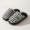 Pantuflas de algodón para mujer, de suela gruesa, antideslizantes, para uso en interiores, cálidas y esponjosas, adecuadas para otoño e invierno, también disponibles para parejas y hombres