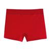 Ropa Interior de Algodón Puro para Mujer Cintura Media-Alta Control de Abdomen Tallas Grandes Tallas Grandes Calzoncillos tipo Bóxer Jacquard Anti-Exposición Pantalones de Seguridad