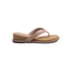 Aumento de Altura de 4.5 cm ~ Sandalias de Cuña Chancla Estilo Resort Francés para Mujer, Sandalias Casuales de Playa para Verano