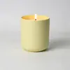 Más Vendido en Stock: Vela Perfumada de Arcilla de Color Estilo Minimalista Europeo de 200g con Portavelas de Cerámica, Vela Perfumada de Cerámica Mate
