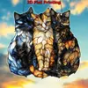 Cristal Plano 2D Transfronteiriço, Pegadores de Sol de Gato Coloridos de Pelo Longo, Decorações Penduradas para Feriados ao Ar Livre