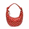 Bolso de Lunares con Diseño Único de Nicho para Mujer 2026 Nuevo Versátil de Moda Bolso de Hombro Bolso Hobo Bolso para el Trabajo Bajo el Brazo