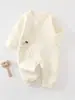 Mameluco cálido de mariposa para bebé para otoño e invierno, ropa de recién nacido Clase A, mameluco unisex para bebé, traje de una pieza engrosado para gatear