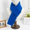 Bufanda de Punto Nuevo Estilo Otoño e Invierno, Hecha a Medida, Color Sólido, Suave y Acogedora, Moderna y Versátil para Parejas, Estilo Coreano Simple, Bufanda Cálida para el Cuello para Estudiantes