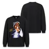 Camiseta de manga larga Stewell ASAP ROCKY de alta calle americana, lavado pesado para hombre, top holgado de hombros caídos de comercio exterior