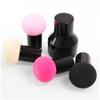 Venta Directa Cabeza Redonda Cabeza Pequeña de Hongo Borla de Polvo Hongo Cojín de Aire Polvo No Comestible Huevo de Belleza Almacenamiento Pincel Corrector Maquillaje Mayoreo