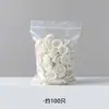 Dediles Desechables de Látex para Belleza, Eliminación de Acné, Resistentes al Desgaste, Industria Electrónica, Protección Laboral, Antideslizantes, Dediles de Goma Engrosada para Limpieza