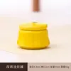 Caixa de Cerâmica Portátil Estilo Retrô 10g Lata Selada para Chá Pó de Incenso Tamanho Pequeno Creme Mini Blush Frasco para Decantar Batom