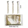 Pinza Negra Audaz para el Cabello, Pinza de Acero Estilo Coreano, Pinza para Cabello Liso, Pinza para Flequillo, Pinza Lateral para el Cabello, Pinza para la Parte Posterior de la Cabeza