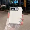Adecuado para iPhone 18 Duo: Funda de teléfono plegable, magnética y de cuero sintético con tacto de piel; Funda protectora minimalista 18D resistente a caídas para Apple