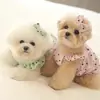Vestido Protetor Solar Ultra Fino para Pet Cachorro Pequeno Fragrância Verão Gato Teddy Bichon Yorkshire Terrier Roupas para Filhote