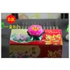 Lámpara de Loto Veladora Extra Grande con Base de Hierro de Loto/Ofrenda para el Hogar Rojo Mantequilla Agua Flotante para Buda Cinco Granos Tai Bao