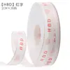 Cinta de Hilo Inglés Mansester Cinta con Letras Cinta Floral de Flores Cinta para Empaquetar Regalos Decoración de Pasteles de Cumpleaños Cinta
