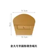 Raspador Trapezoidal Transfronterizo con Cubierta Color Dorado Película que Cambia de Color para Carrocería de Coche Plástico Sellador de Bordes Raspador Trapezoidal Magnético Venta al por Mayor