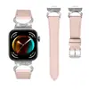Pulseira de Couro para Relógio Ponta de Chifre Adequada para Huawei Fit5/5Pro Pulseira de Relógio Huawei Fit3/4/4Pro
