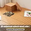 Piso de Plástico Entrelazado Personalizado Pasarela de Jardín Piso Resistente al Desgaste Balcón de Plástico Terraza Piso de Plástico Entrelazado DIY